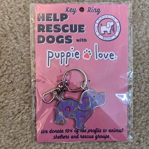 Puppy Love Keychain